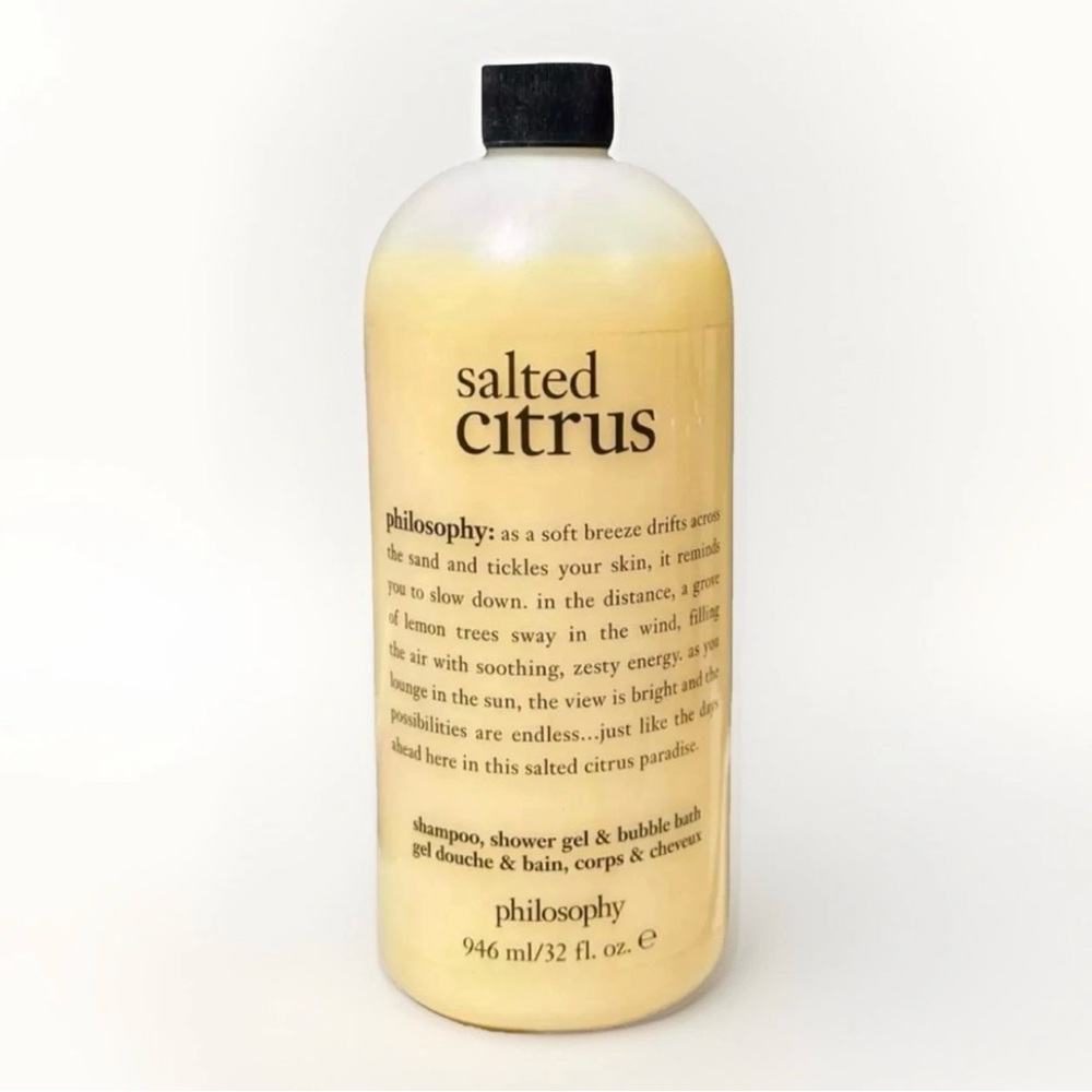 Philosophy Jumbo Salted Citrus Shower Gel 32oz Self Care Body Care SPA‎